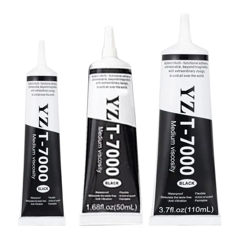 

Cell Phone Glue Adhesive Black Glue For Cell Phone Screen Repair T-7000 Multipurpose Stong Bond Adhesive Glue For Cellphone