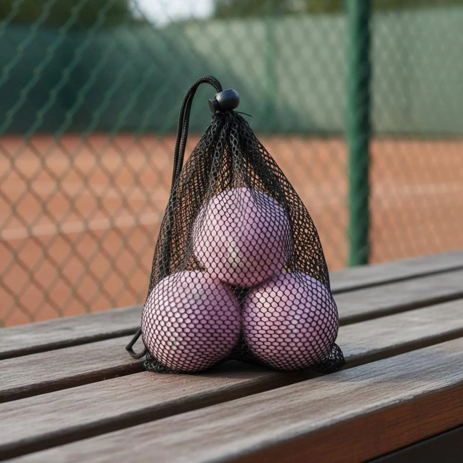 

High Elasticity Racket Sport Balls All-Court High Bounce Practice Sphere Multi-Color Pet Sphere Thickened Center for Beginners