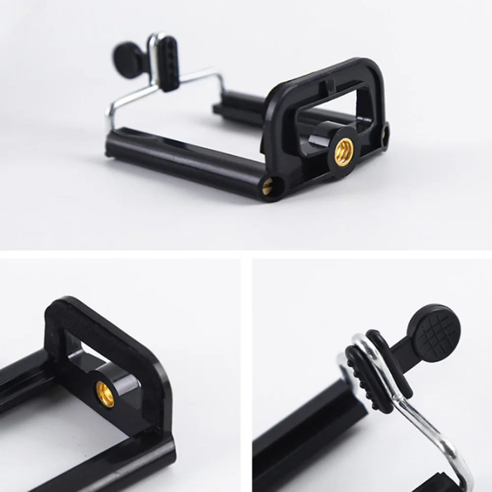 

Compact Mini Mobile Phone Tripod Black Retractable Stable Holder Suitable for Less Than 6 Inch Phones Selfie Camera Stand