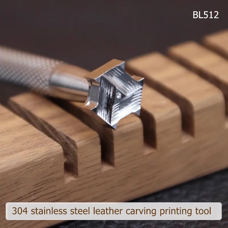 

Инструмент для тиснения кожи из нержавеющей стали 304, штамповочный штамп с реалистичным узором для кожи растительного загара, 11x13 мм (BL512)