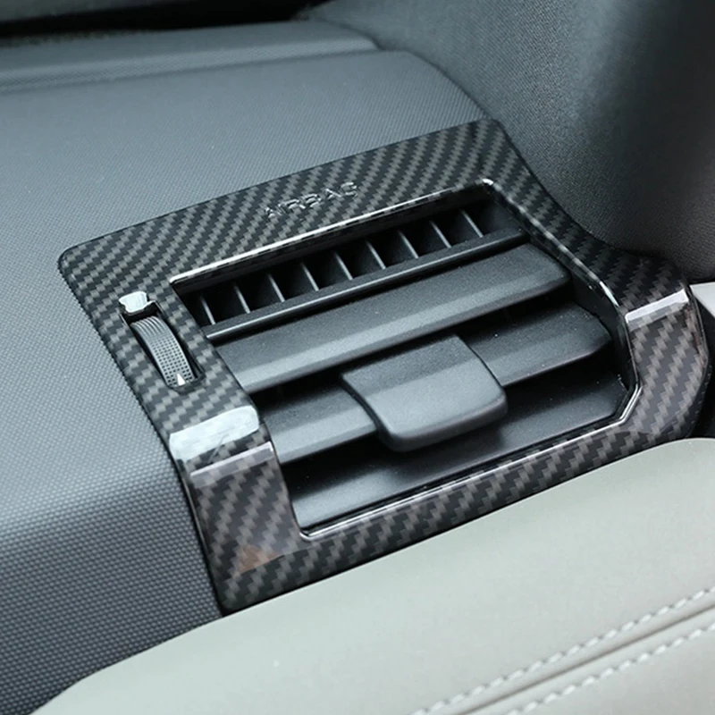 Auto Side Ac Air Vent Frame Cover Trim Auto-Accessoires Met Auto Abs Achterste Air Conditie Outlet Decoratie Trim