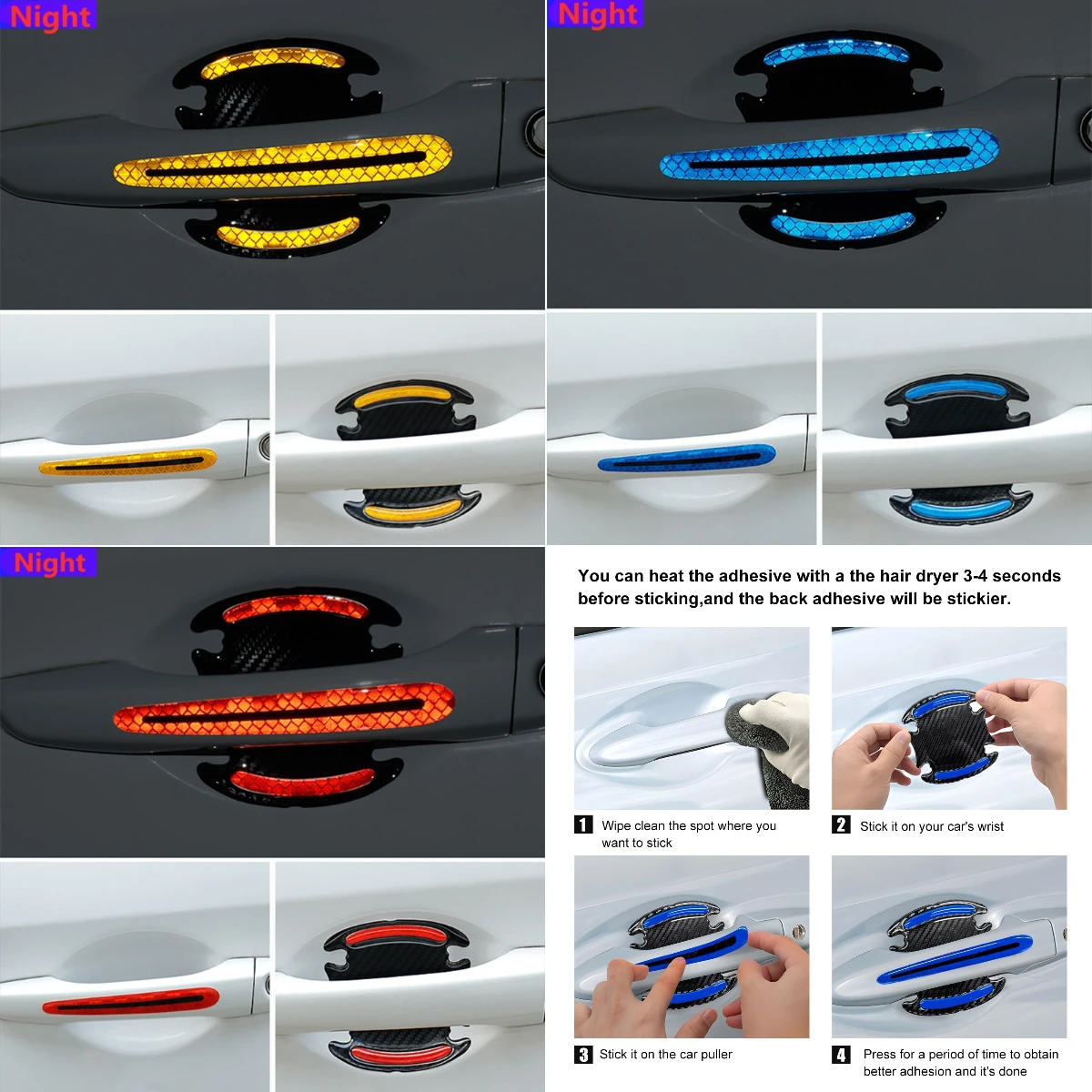 

Accessories Stickers Door Handle Car For Subaru Outback Car For Ester Crosstrek Impreza Legacy Ascent BRZ WRX XV Solterra