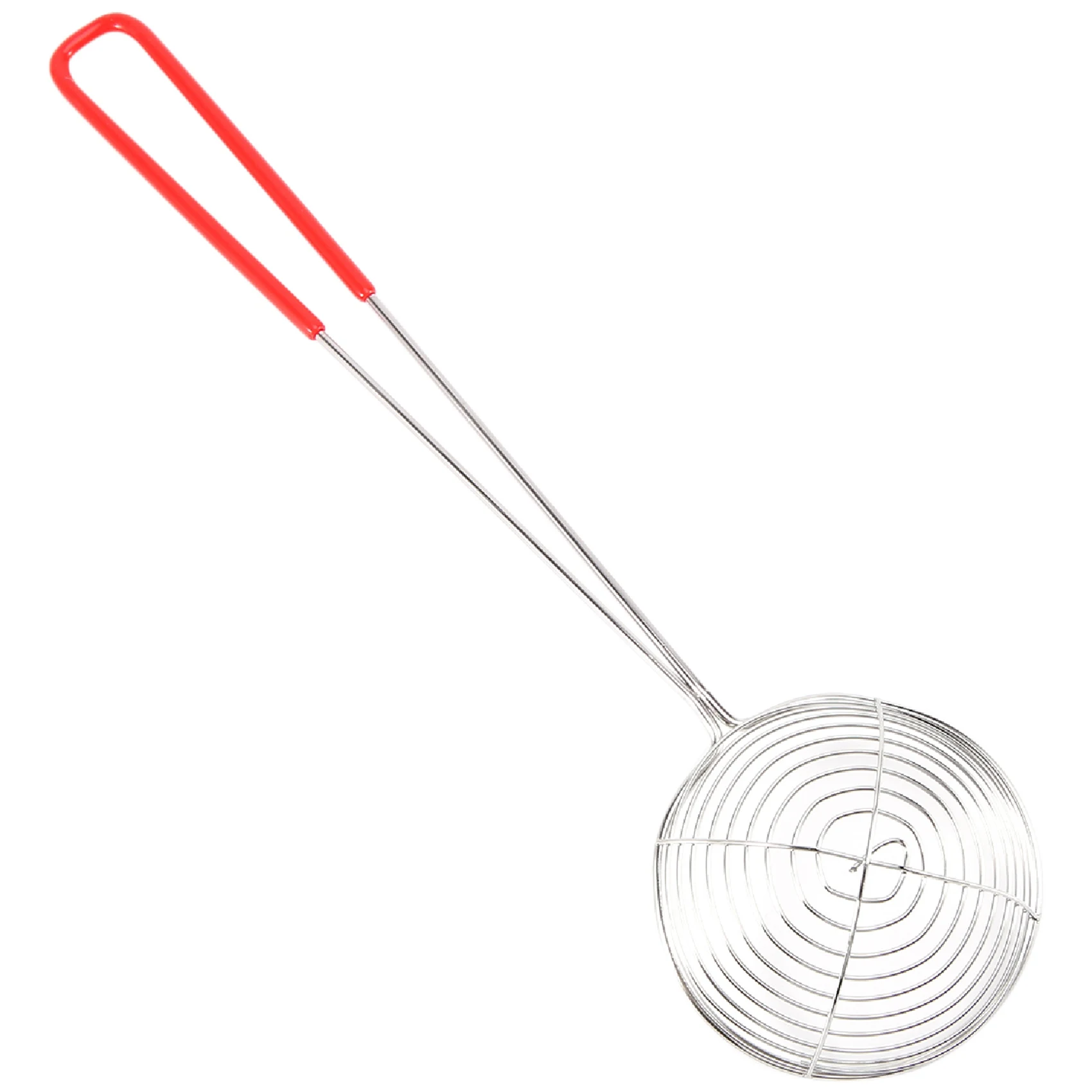 A23E-8 Pieces Stainless Steel Spider Strainer Spoon Small Wire Skimmer Colander For Hot Pot, Tortellini And Meatball