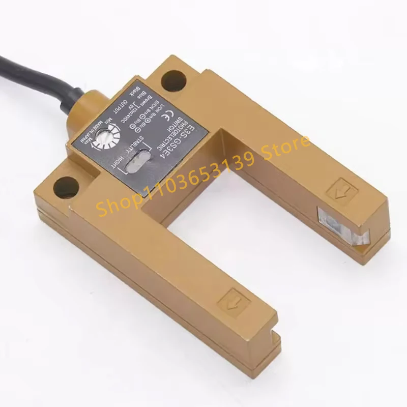 E3S-GS3E4 2M E3S-GS3E4 Slot Type Photoelectric Sensor