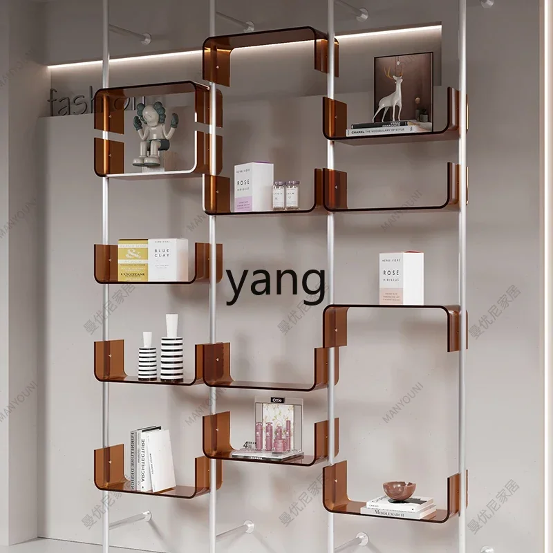 LHC  Commercial Display Cabinet Beauty Salon Cosmetics Display Rack Office Shelf