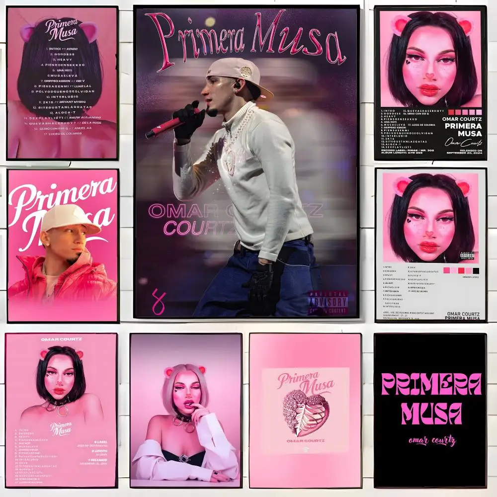 Lively Reggaeton Singer O-Omar Courtz Poster Wall Art Print Decorative Mural Home Decor Gift Unframed
