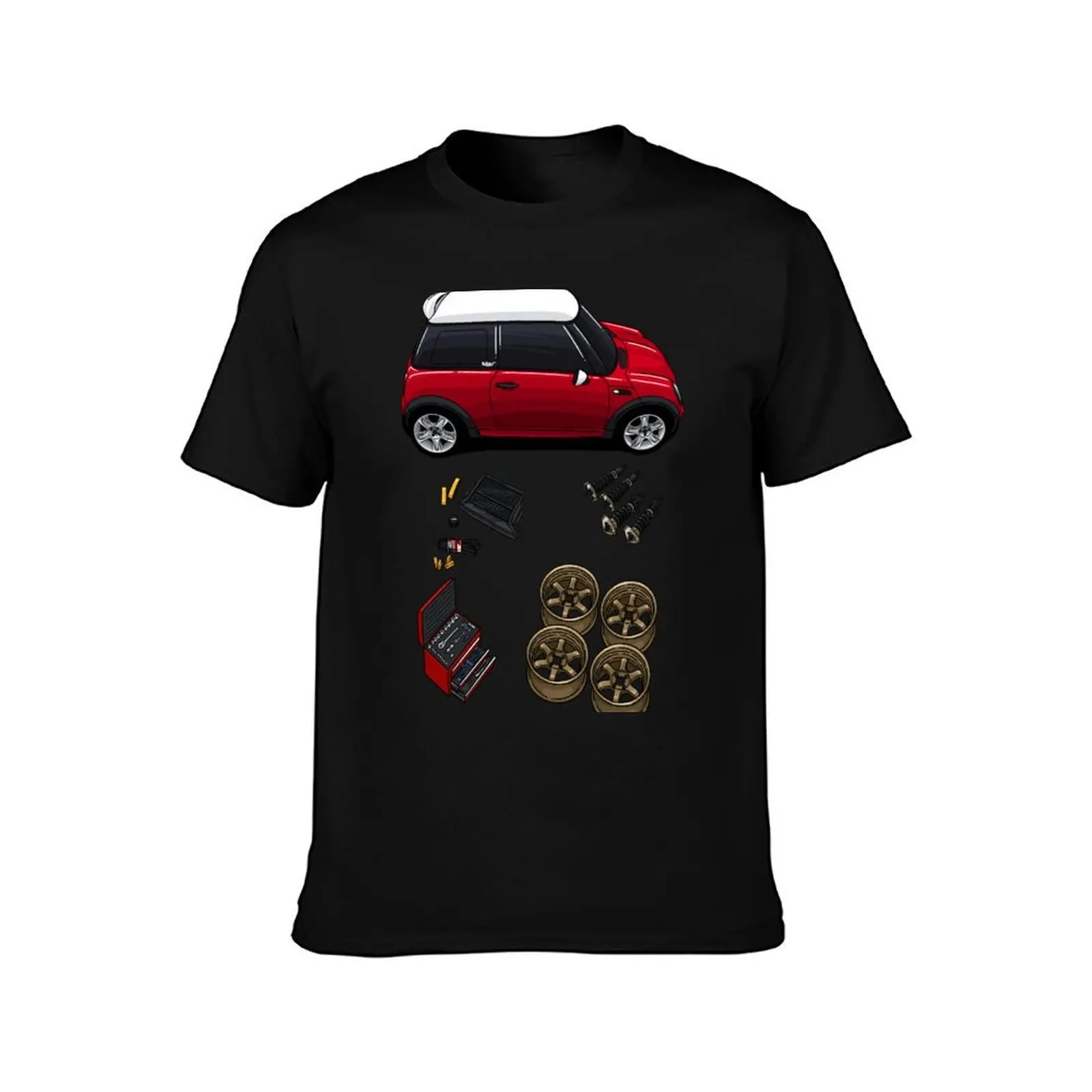 R53 Project Chilli Red T-Shirt Work Utility Casual Tee Shirt T-Shirt