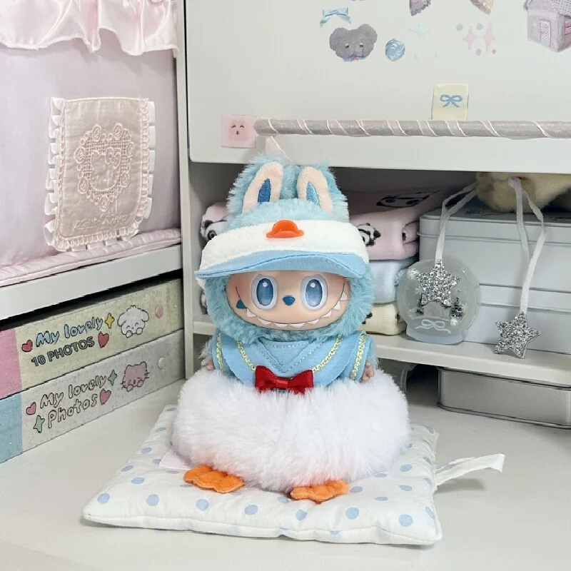 

Только одежда без кукол для детской одежды labubu высотой 17 см, куклы первого и второго поколения, которые можно носить в милых аниме-наборах.