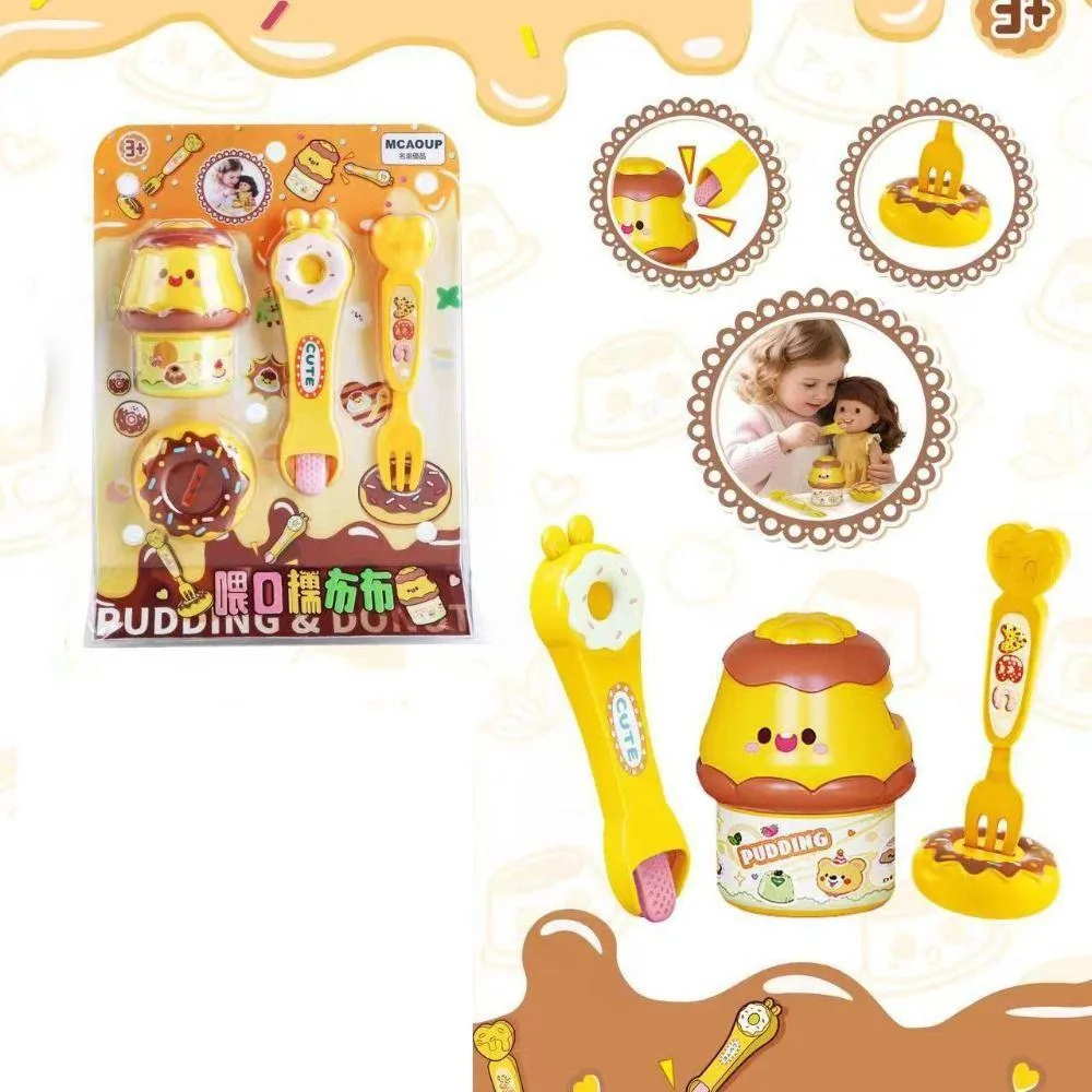 

Novelty Food Feeding Pudding Feeding Simulation Early Education Hamburger Pudding Japanese Pretend Play Play House Toys Gift