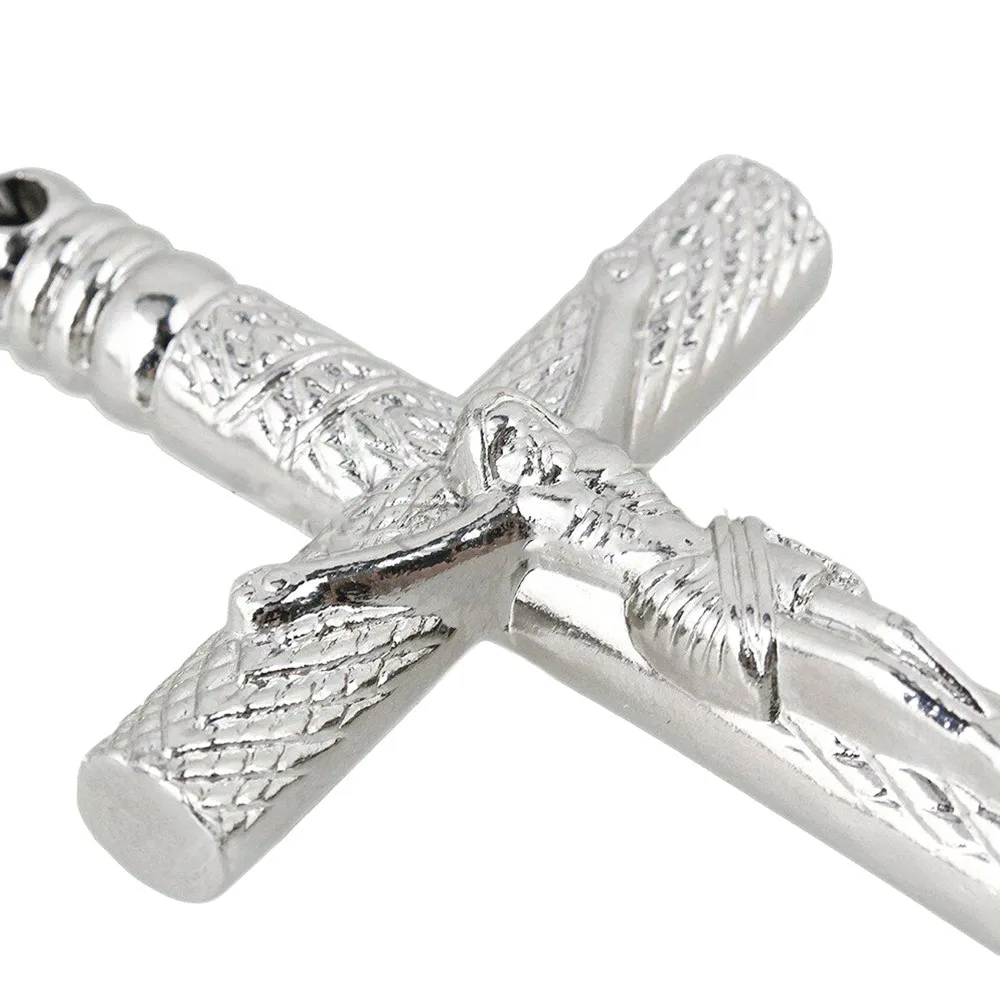 Cross Drum Key Art Drum Tuning Key Chrome Plating Drum Key Wrench Jazz Drum Tuning Key Necklace