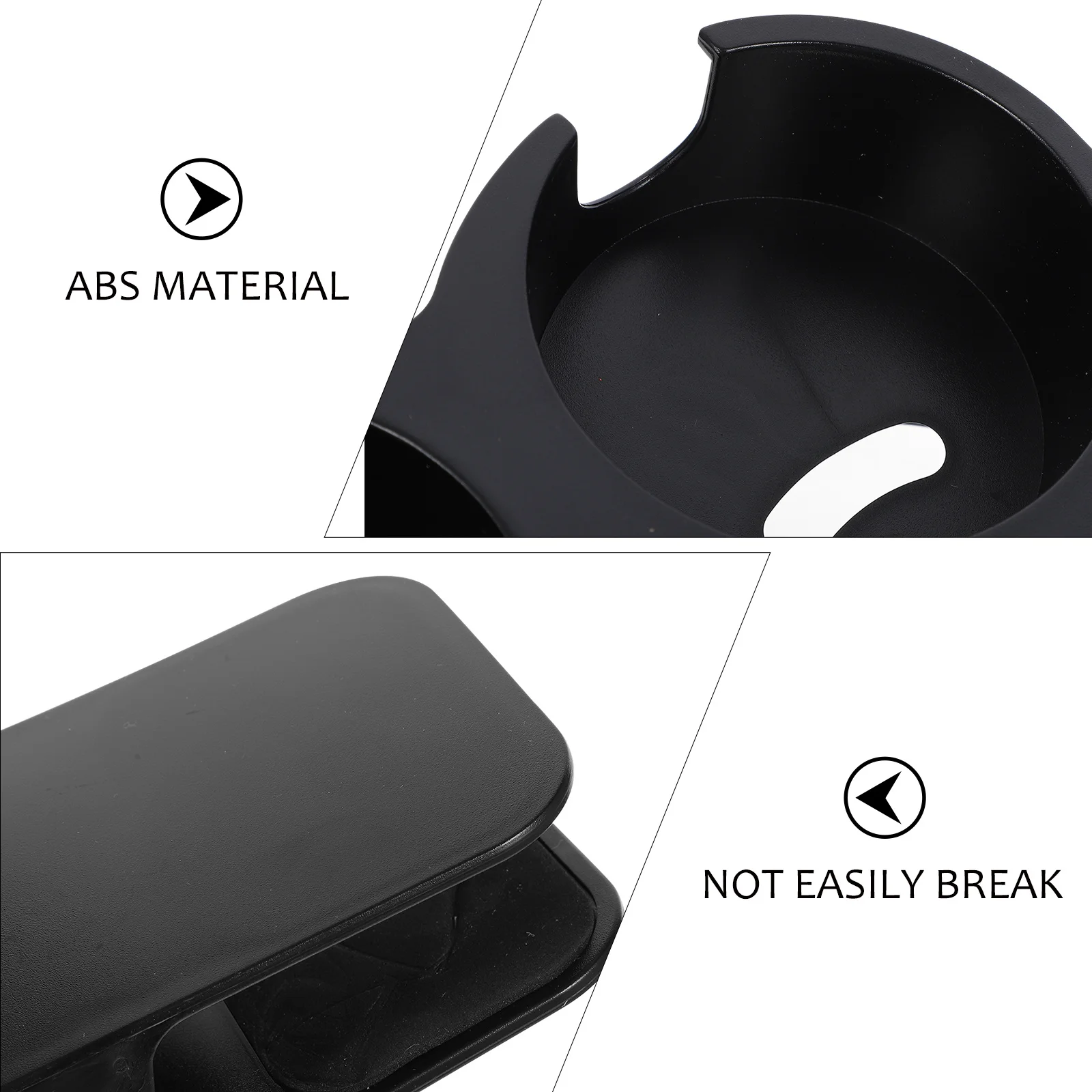 

Cup Holder Clamp For Table Space-Saving Mug Holder Clip With Usb Slot, Abs Desktop Organizer For Office Gaming Workstation