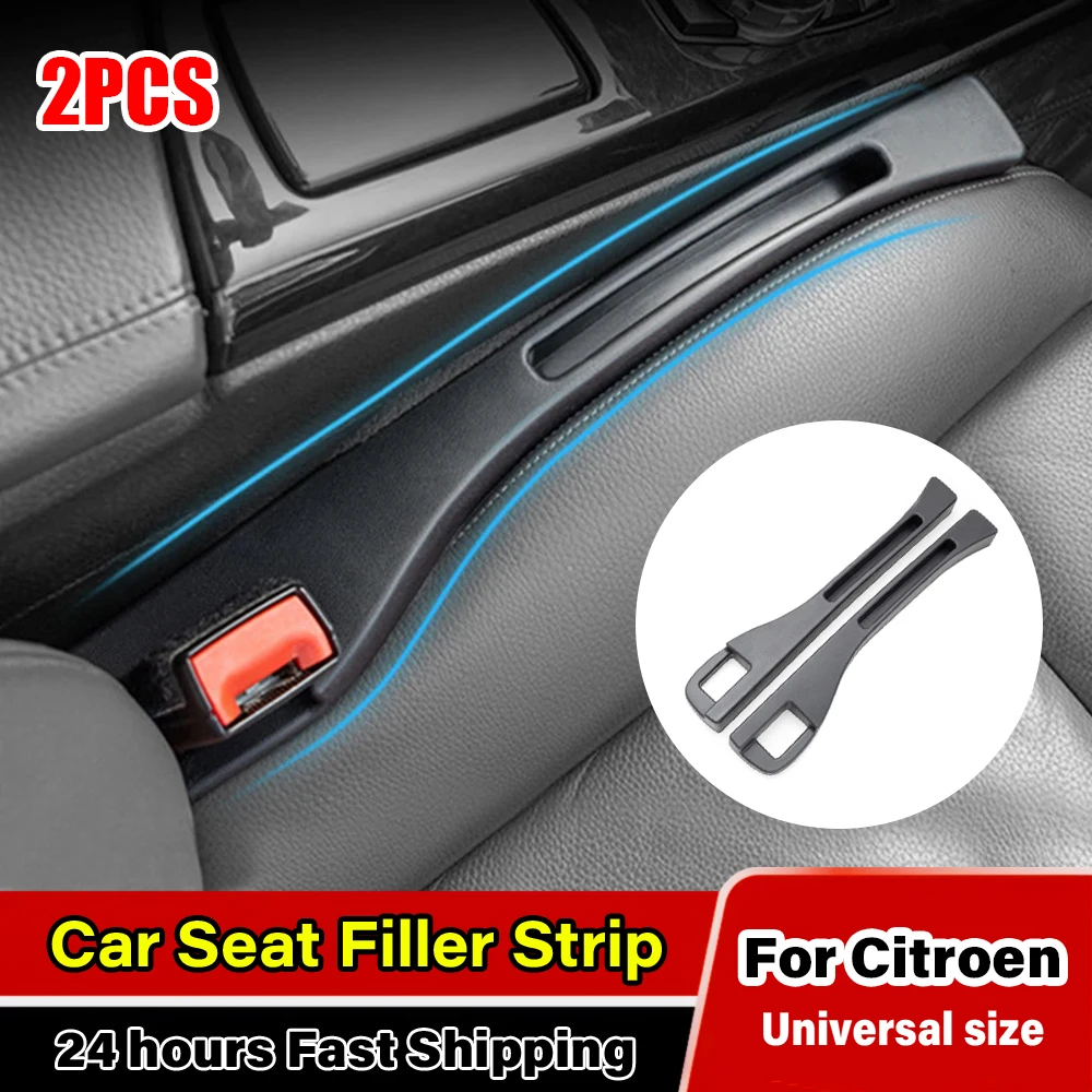 

2PCS Car Seat Gap Filler For Citroen C1 C2 C3 C4 C5 Cactus Aircross Berlingo Saxo x7 c elysee DS3 DS5 Xsara SUV Auto Accessories