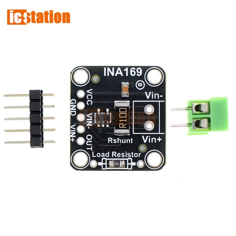 INA169 Analog DC Current Sensor Breakout Converter Module Current Monitor For  STEMMA Qwiic