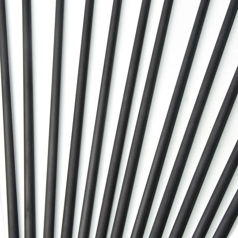 6/12/24/50pcs 30inch Archery Pure Carbon Arrow Shaft Spine 340 ID6.2mm OD7.25mm Bow And Arrow Shooting Hunting Accessories