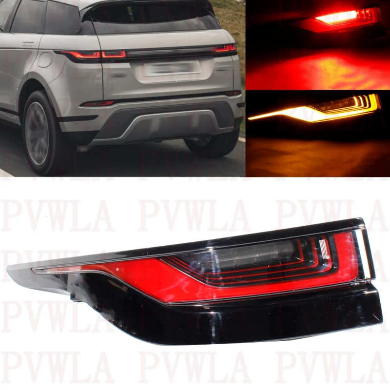 

Left Outer Side Tail Rear Lamp Light With LED Bulbs LR128382/LR116001 For Land Rover Range Rover Evoque 2023-2024