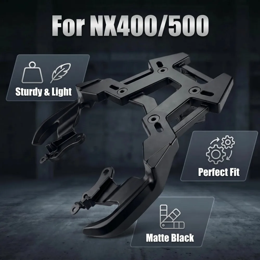 Motorcycle Rear Luggage Rack Rear Shelf Luggage Carrier Rack For NX500 NX400 CB500 CB400X