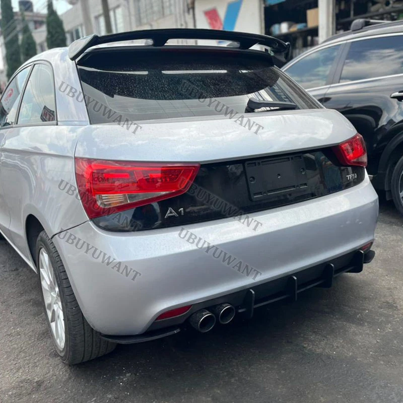 For AUDI A1 Hatchback 2012-2025 ABS Rear Trunk Boot Spoiler Wing Lip Car Rear Wings - view 2