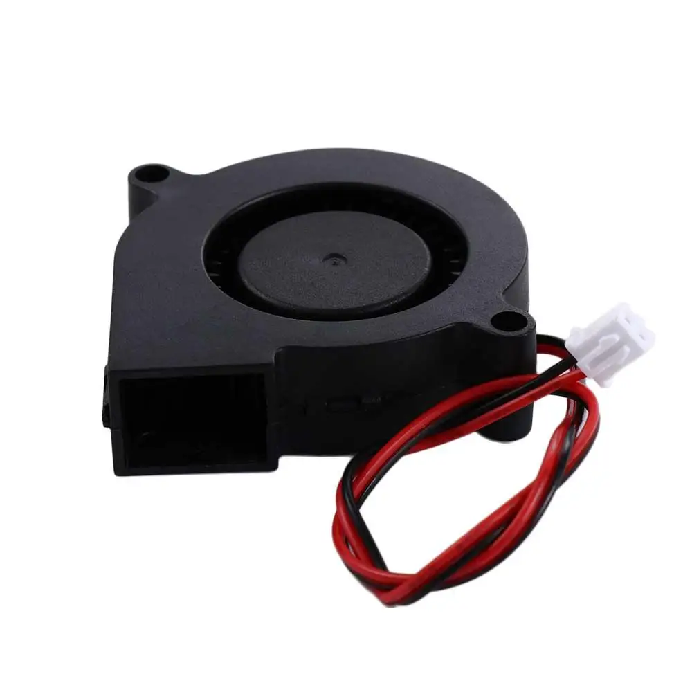 Part Mini Brushless Extruder Black Turbo Blower 2-pin Centrifugal Blower Cooling Radiator 3D Printer Cooling Fan Cooling Fan