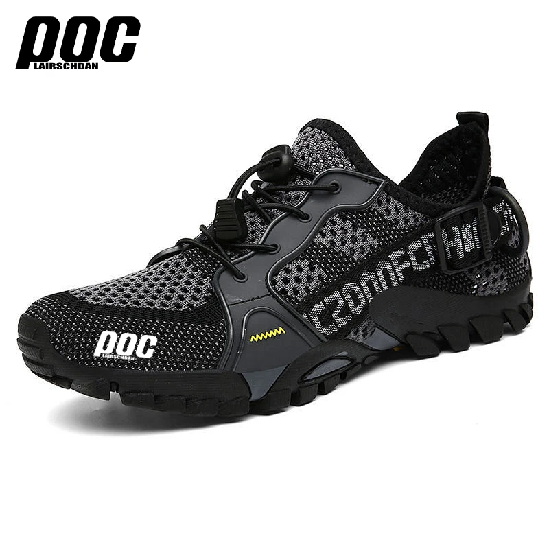 

LairschDan Poc Bike Cycling Breathable Shoes Motorcycle MTB Downhill Shoe Men's Bicycle Mountain Antiskid Footwear Road Sneakers