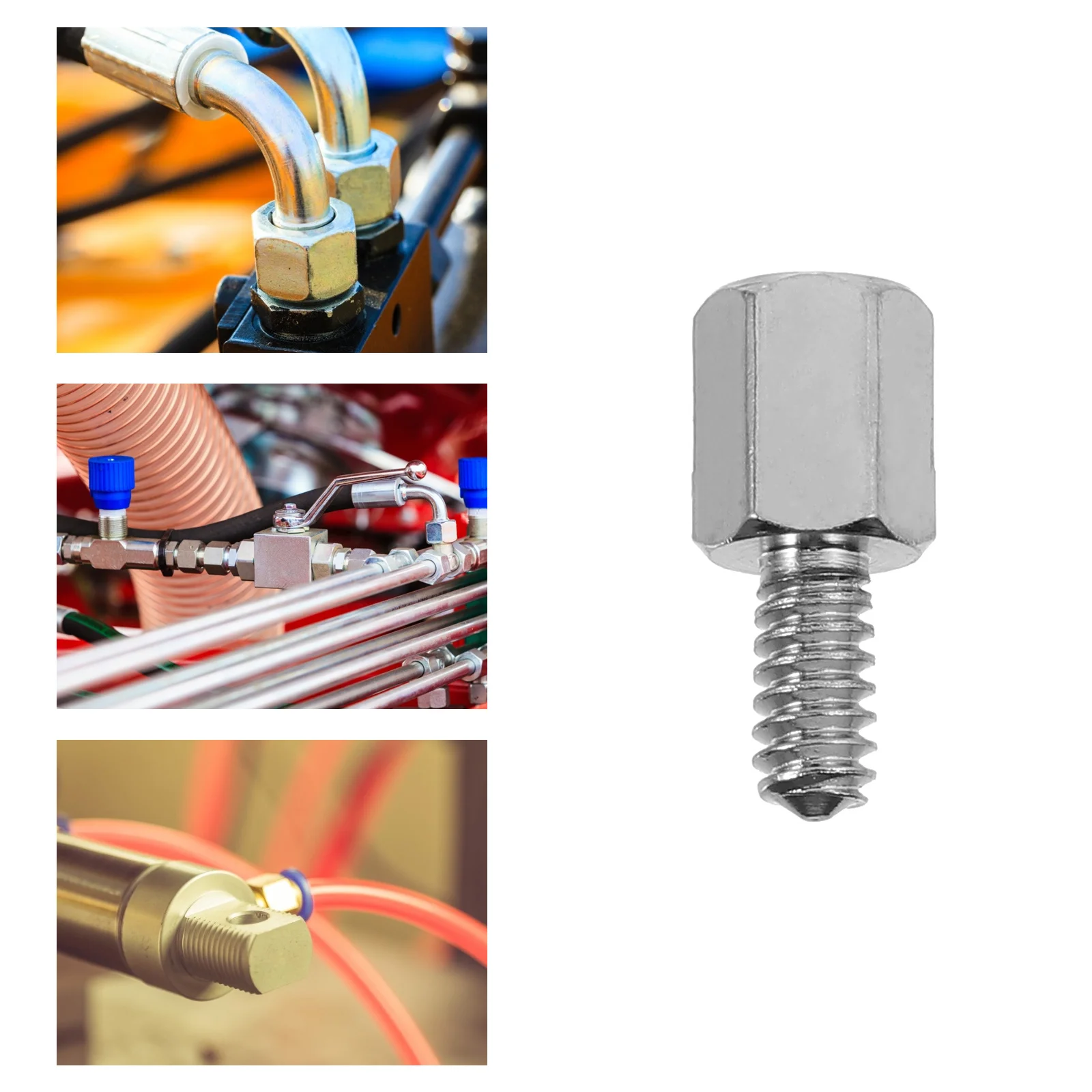 

100pcs Copper Column Standoff Male To Female Hexagon Pillar Nickel Plated Pcb Board Spacer For Drone Quadcopter Computer