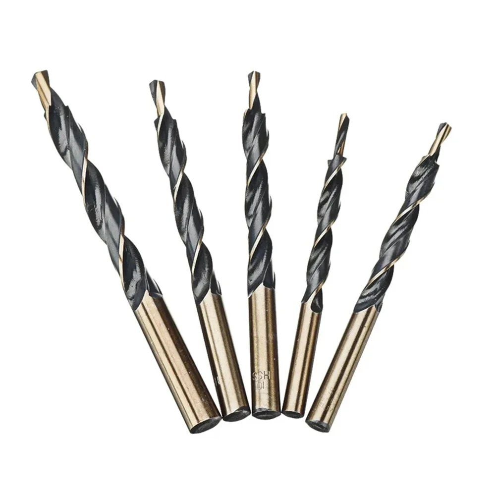 Imagem -03 - Brocas de Aço de Alta Velocidade Perfuração Madeira Plástico Metal Macio Alumínio Ferramenta do Woodworking 84 95 10-5 10-5 106 128 mm 1pc