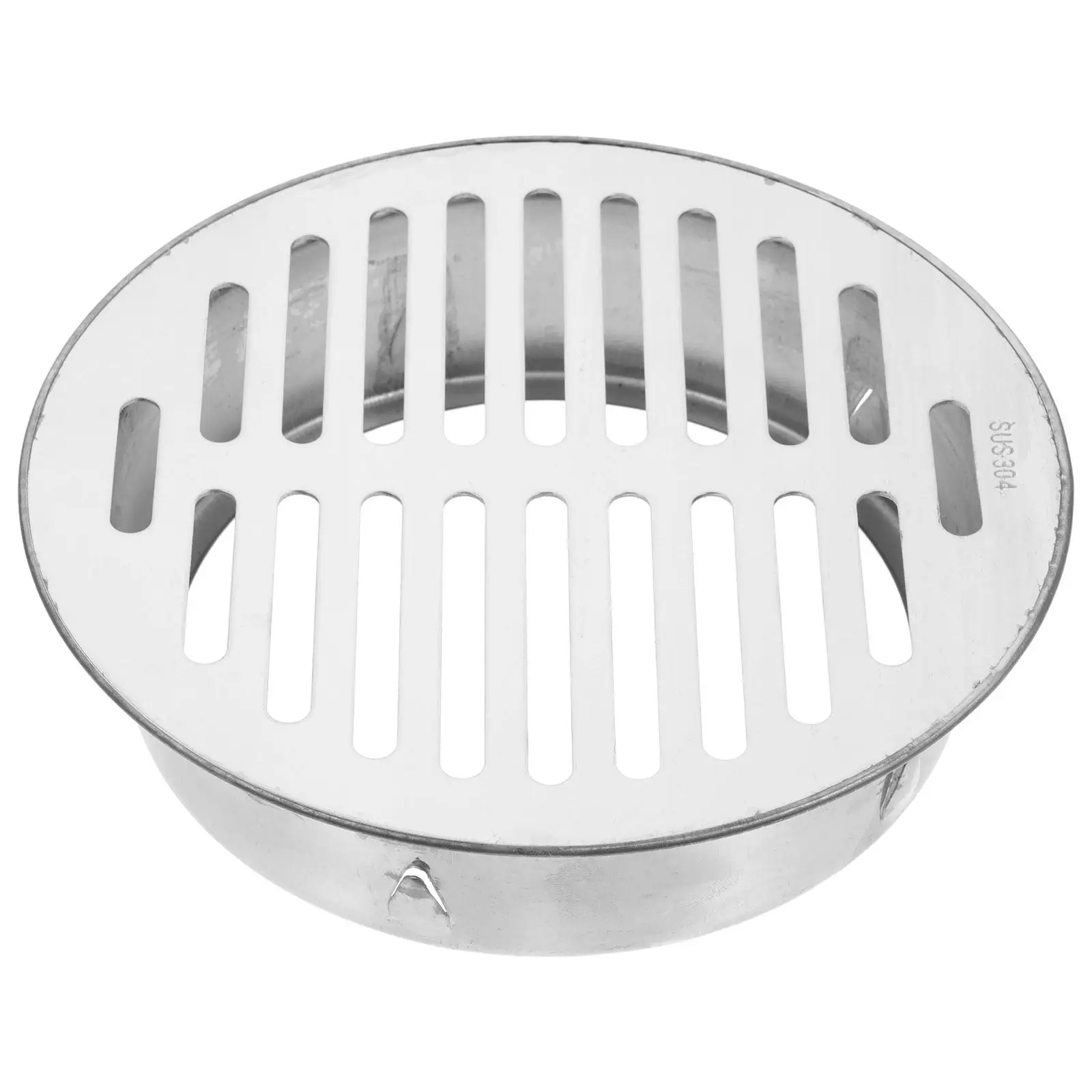 

Stainless Steel Floor Drain Cover Removable Floor Drain Filter for Balcony Garden Yard Outdoor Drainage Dirt Blockage Resistant