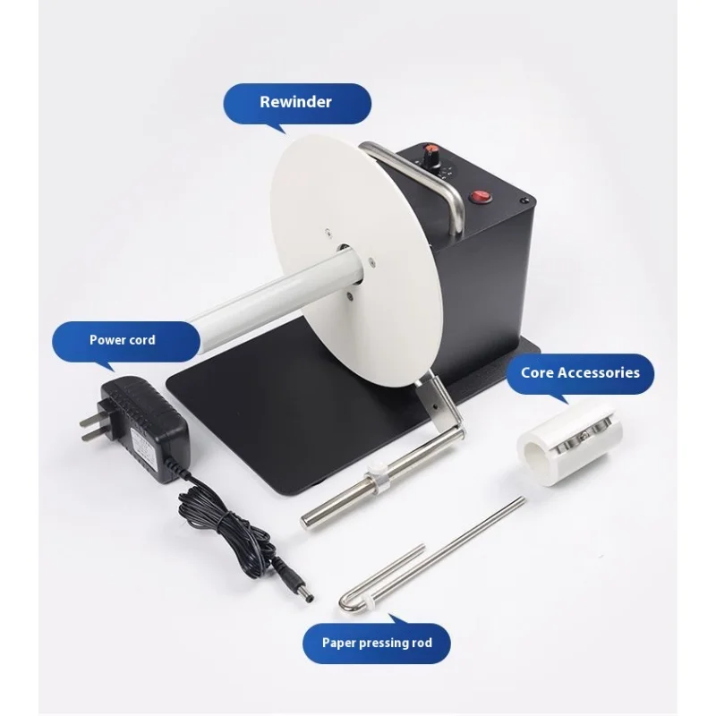 

Автоматическая перемоточная машина для этикеток 180 мм, регулируемая перемоточная машина для этикеток, двусторонняя машина для перемотки этикеток, синхронизация с принтером