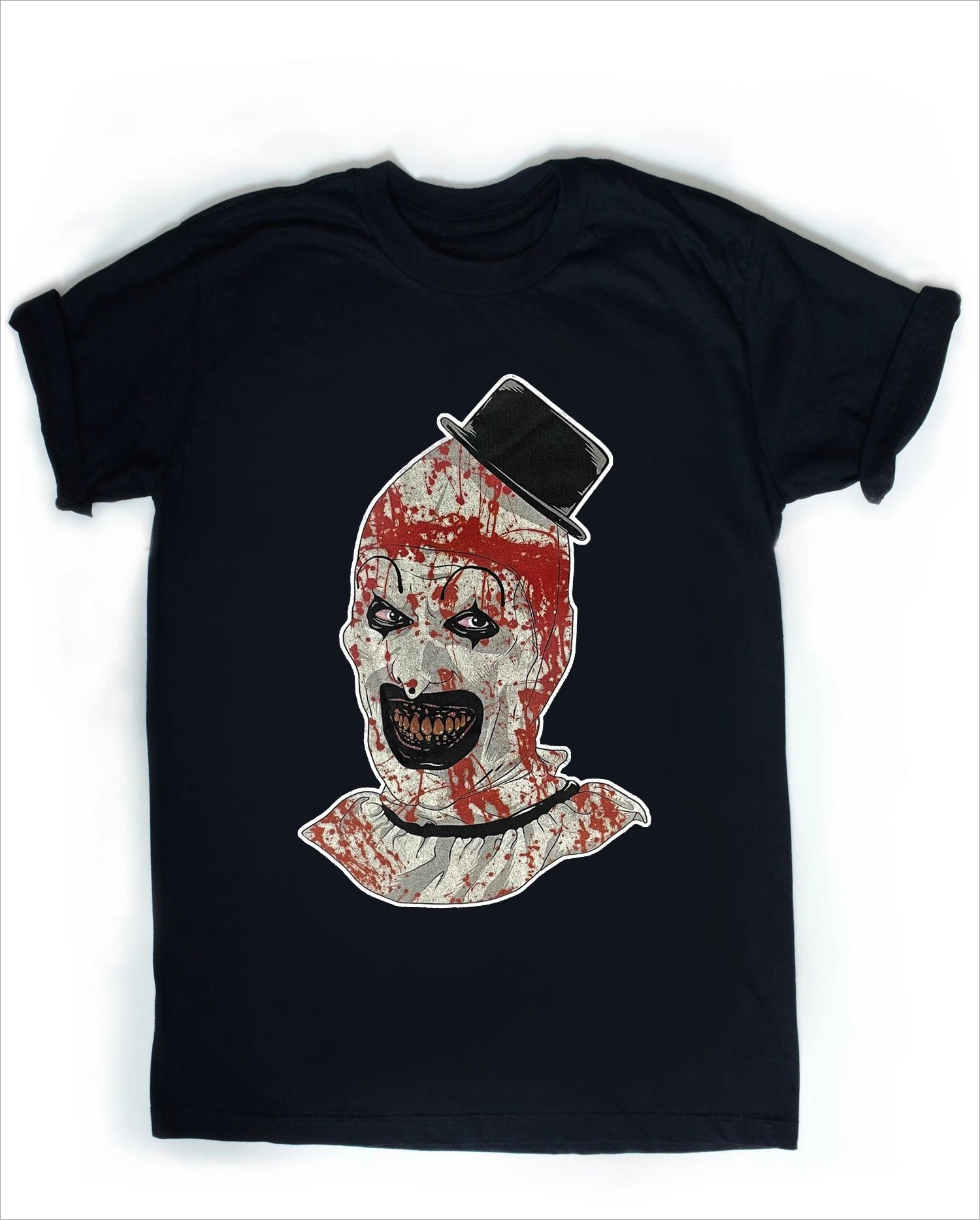 Terrifier Art The Clown Retro Slasher Horror Movie T Shirt for Men Women Vintage Cult Classic Graphic Tee