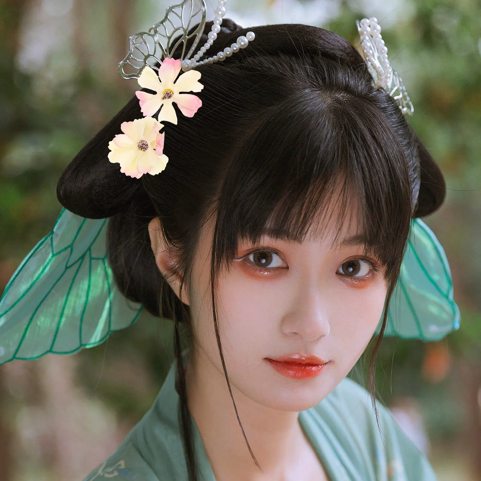 

20 шт. заколок для волос в виде цветов для женщин и девочек, винтажные тканевые заколки, легкие, удобные, не выцветающие, аксессуары для волос для свадьбы