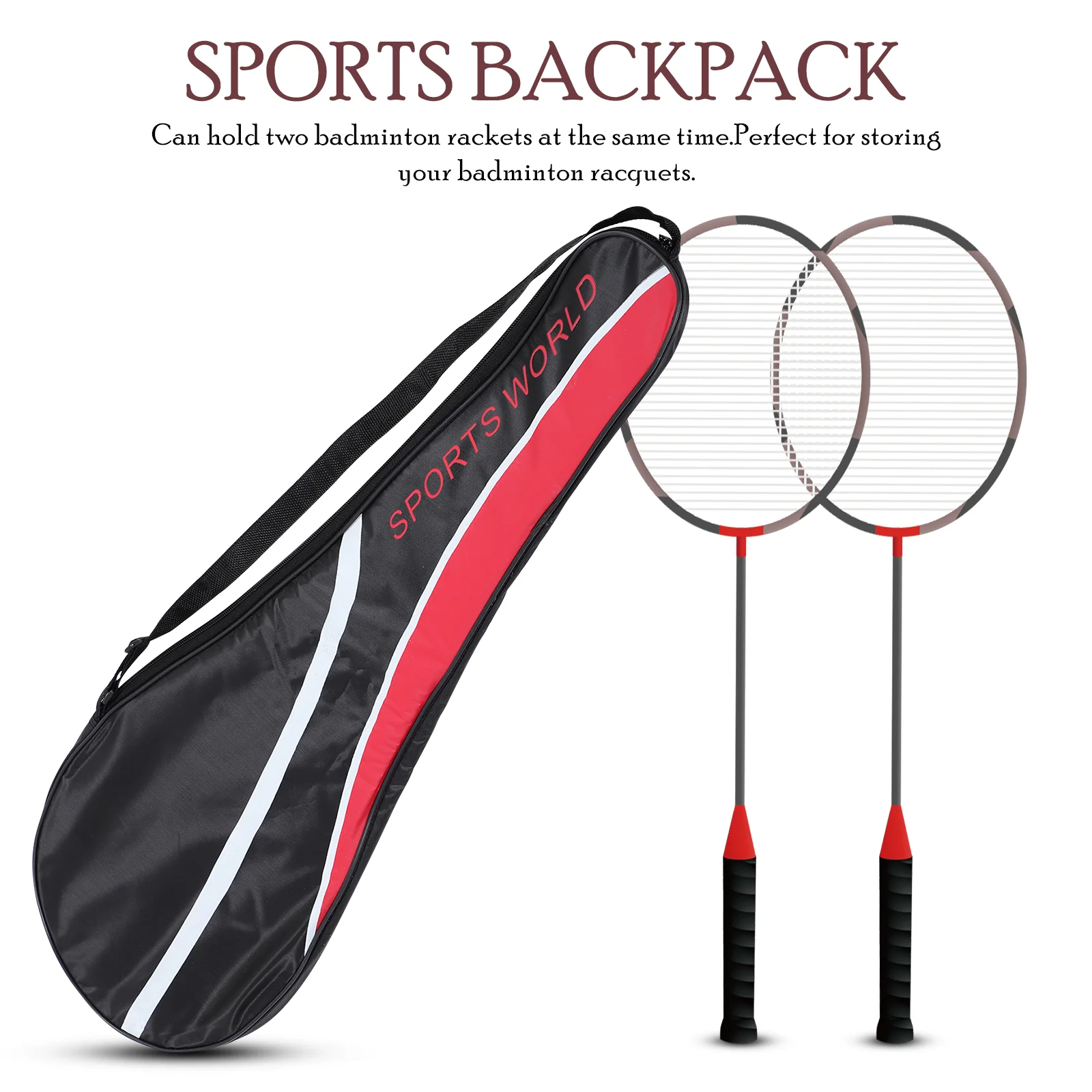 Badminton Bag Racket Cover Racquet Shoulder Tennis Case Bags Pouch Storage Holder Kit Set Badminton Racket Backpack Supply