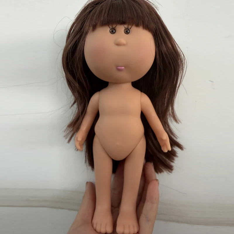 لعبة دمى ميا بارتفاع 24 سم هدايا للأطفال مجموعة عطلة عيد الميلاد - شعر بني، شعر أشقر، شعر أسود #6