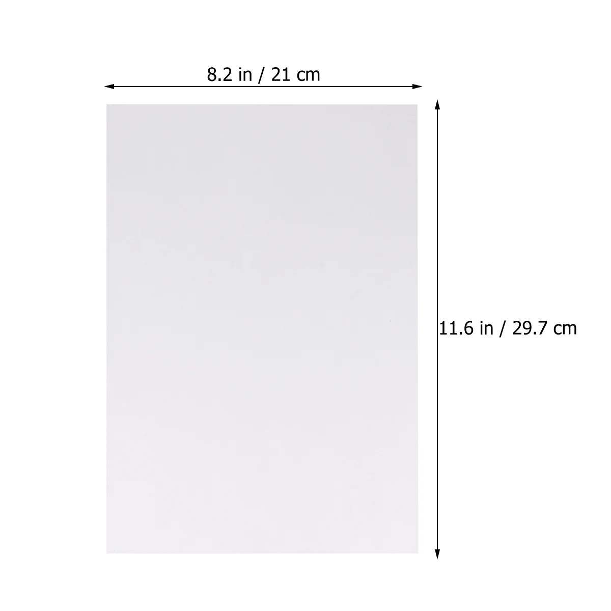 100 Sheets White A4 Release Paper Hand Account Anti-adhesive Paper Anti-stick Isolation Paper Double-sided Blank Release Paper f