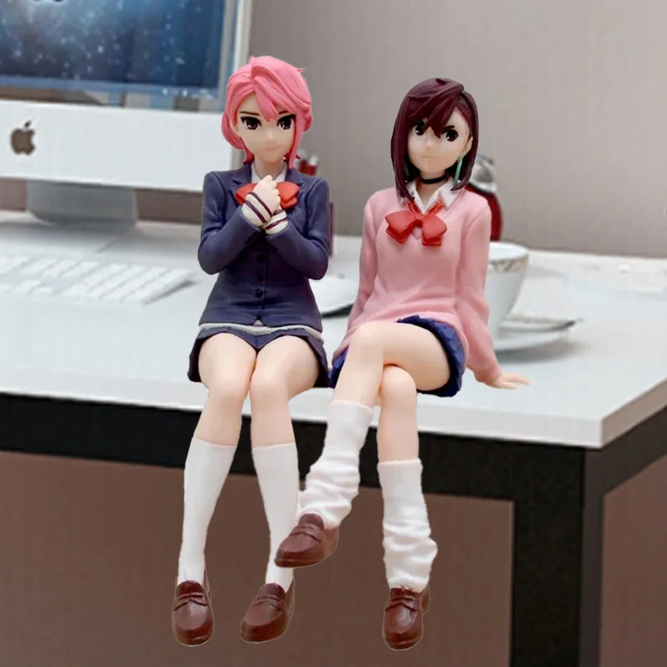 Hot Anime Dandadan Ayase Momo Shiratori Aira Sitzhaltung S.H.Figuarts Transformiert Montage PVC Modell Spielzeug Action-figuren Geschenk