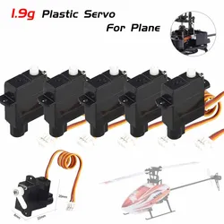 1/5/10PCS 1.9g Plastic Servo RC Helicopter Plane Universal for Wltoy XK A600 K100 K110 K123 K124 V977 V966 Model Drone Toys Part