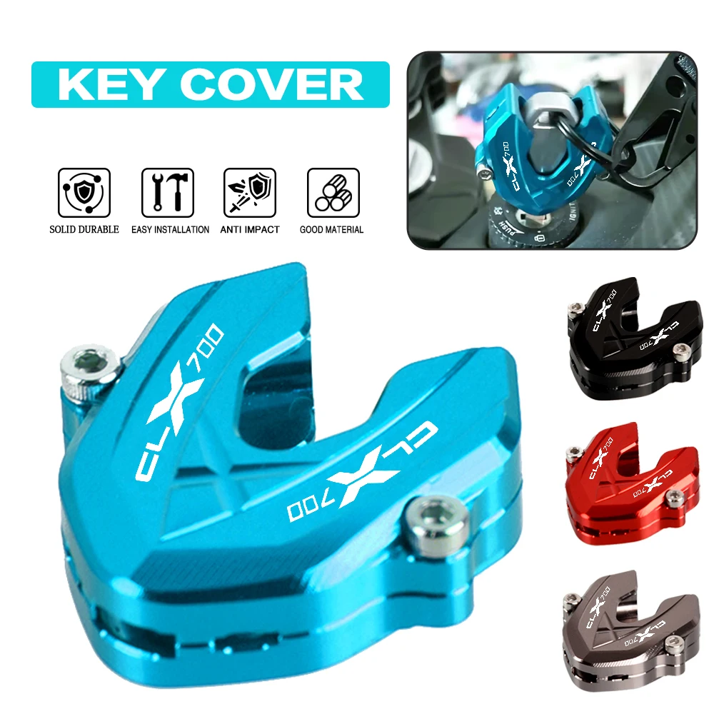 

CLX700 Motorcycles Accessories CNC Aluminium Key Case Shell For CFMOTO CLX 700 250nk 650NK 400NK 300NK 400GT 650MT MT800 250SR