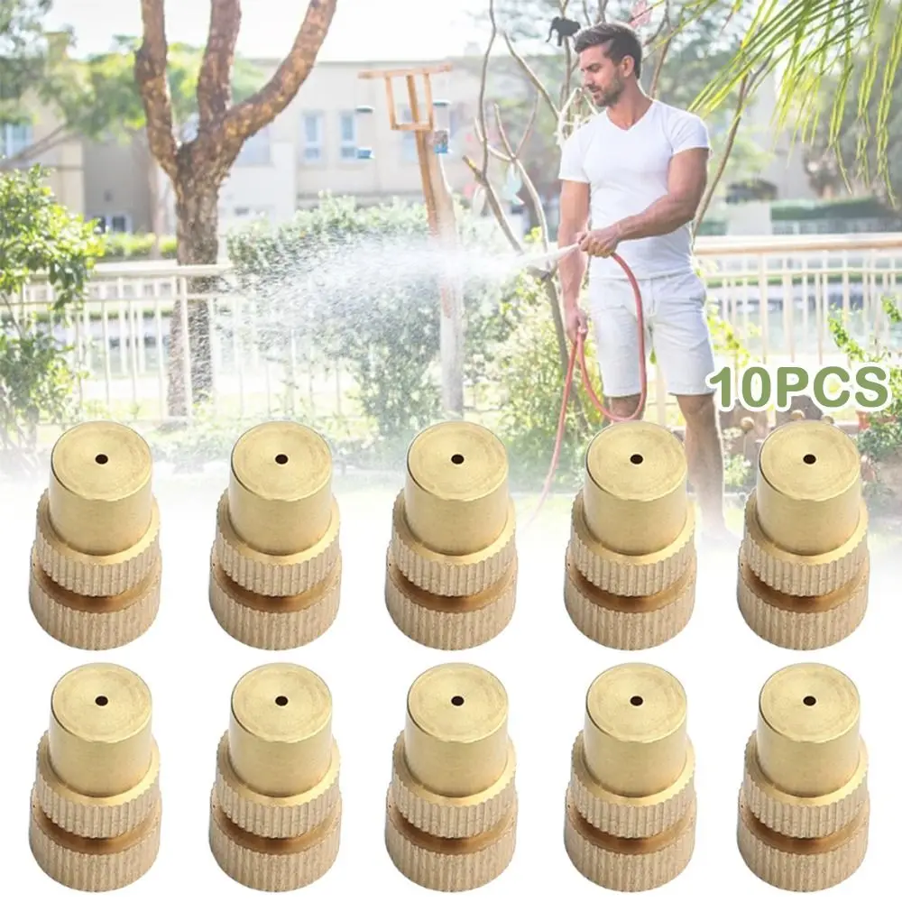 

Spray Adjustable Atomizing Sprinkler Nozzle Brass M14*1.5 Misting Nozzle Copper Sprinklers Garden Watering