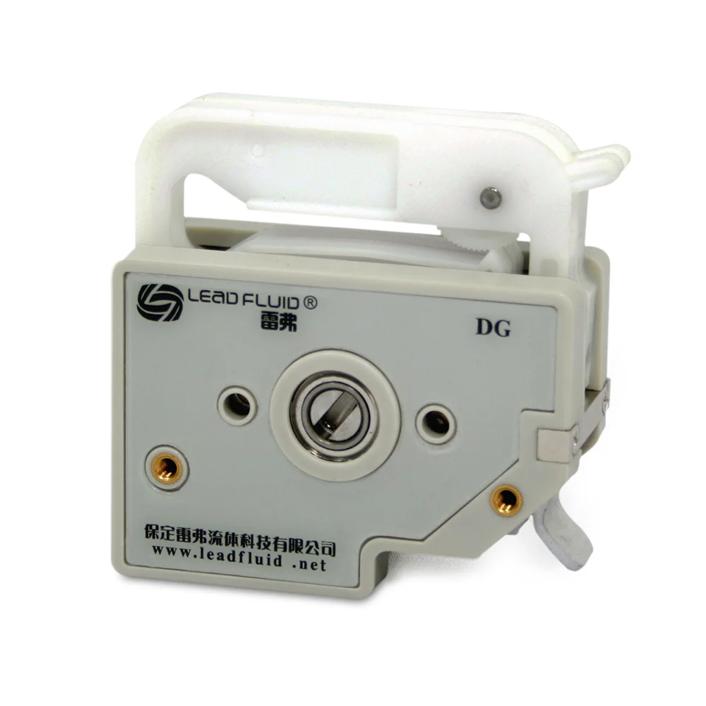 DG6-2 ( 6rollers,2 channels) Lead Fluid Quick-Installation Peristaltic Pump Head Low Flow