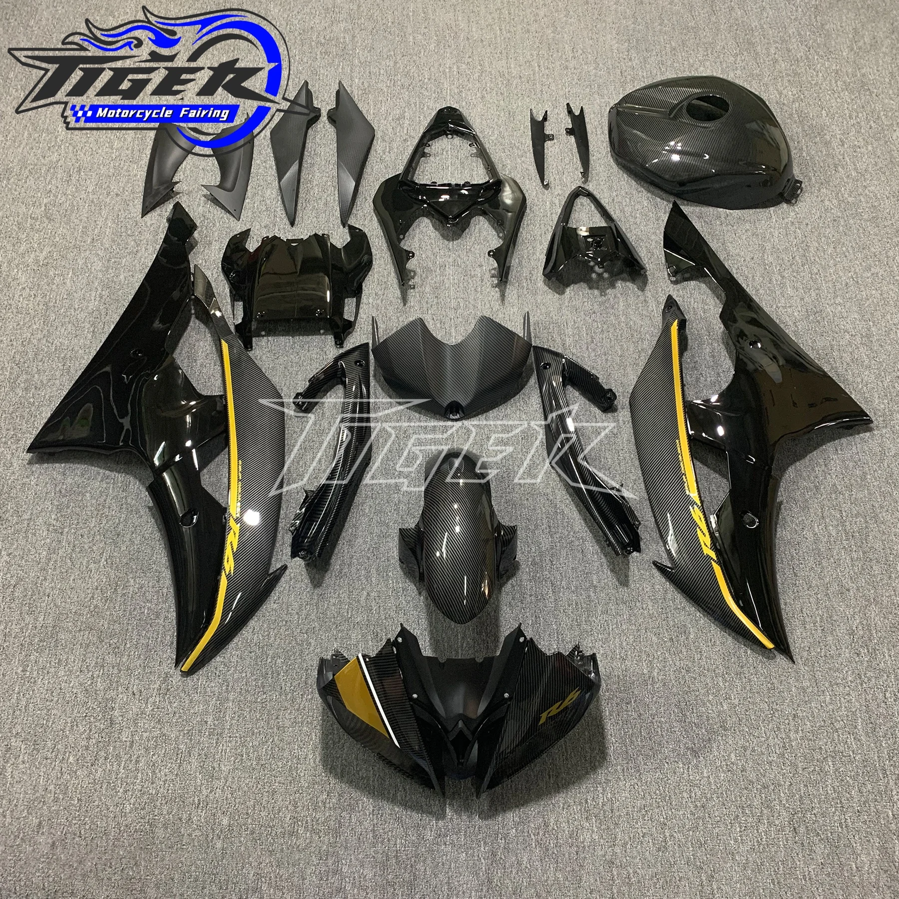 

Motorcycle Fairing Kit fits for YZF-R6 2008 2009 2010 2011 2012 2013 2014 2015 2016 YZF600 08-16 Fairing Kit