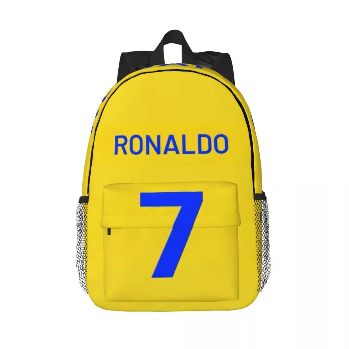 

Для девочек и мальчиков, студенческий рюкзак большой емкости CR7 C-Ronaldo Num 7, легкий водонепроницаемый рюкзак 15 дюймов