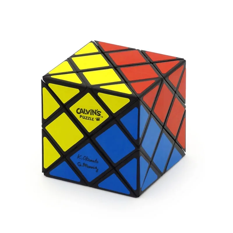 Calvin's Puzzle Cube Lattice Magic Cube Advanced Dinosaur Corner Alien Cube Lattice Cube Puzzle Skew Cube Funny Toys for Kids