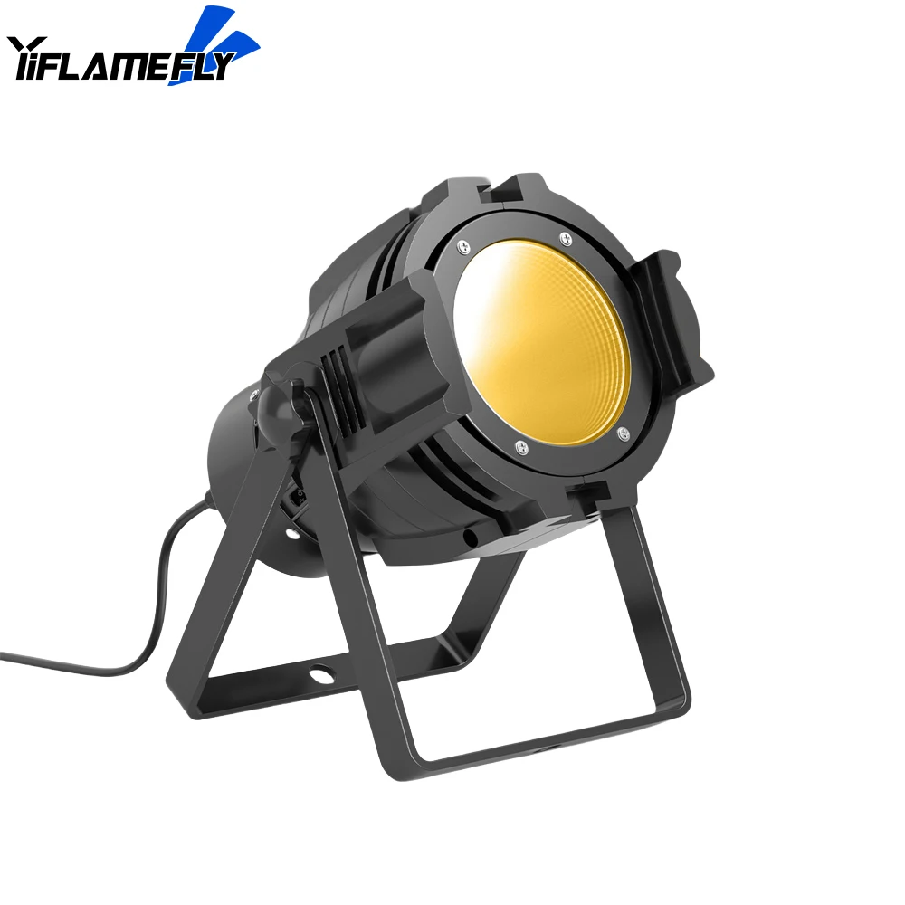 

Yiflamefly 80W Par Light Stage Effect COB LED Show Light DMX512 Voice Control for Wedding Performation Theater Party Performance