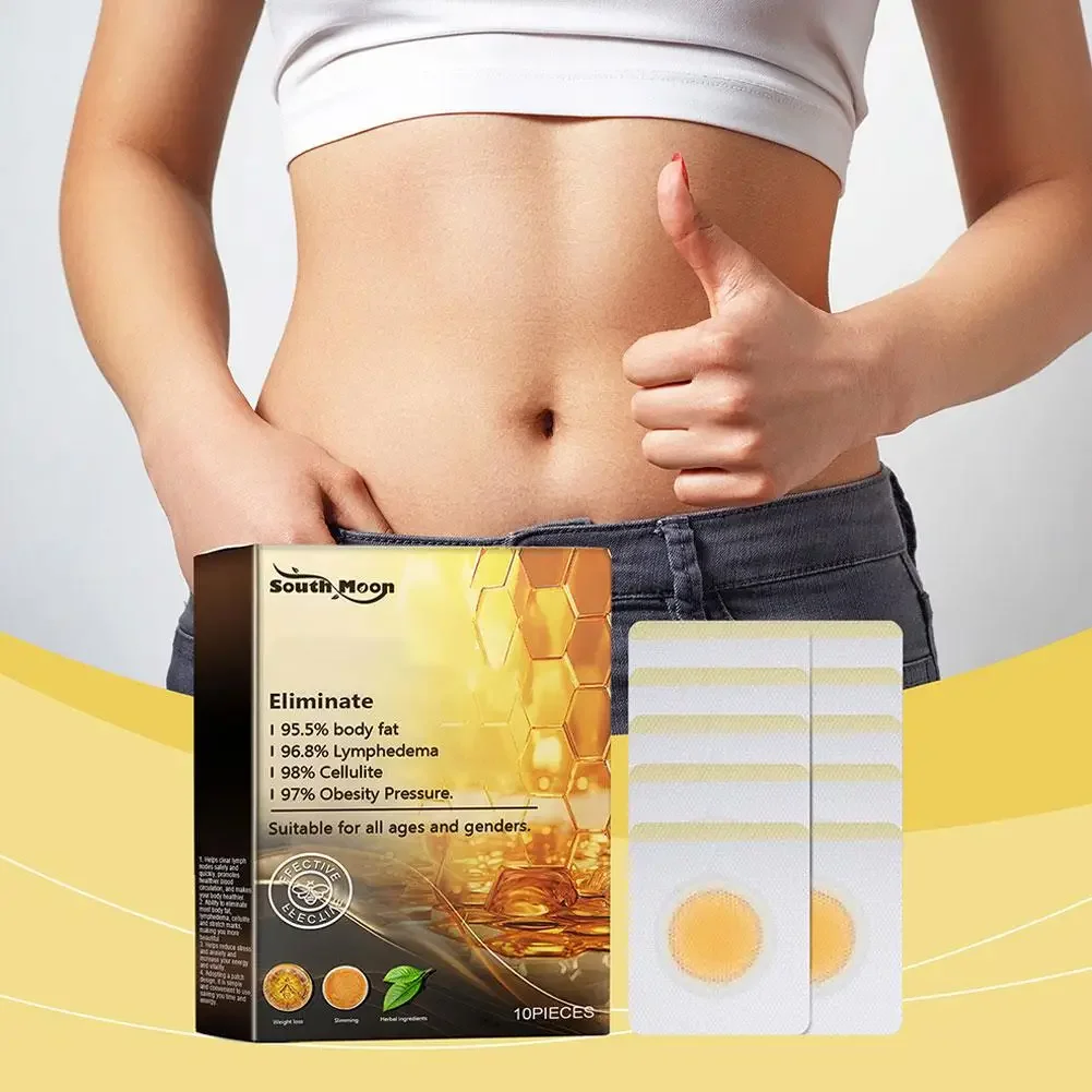 Bee Slimming Foot Patches Natural Herbal Feet Body Toxins Cleansing Relieve Stress Weight Loss Foot Care Tool