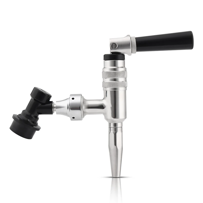 

Nitro cold brew Coffee Faucet,304 Stainless Steel Coffee Tap Dispenser with Ball Lock Disconnect Connector,For Stout Beer,Coffee