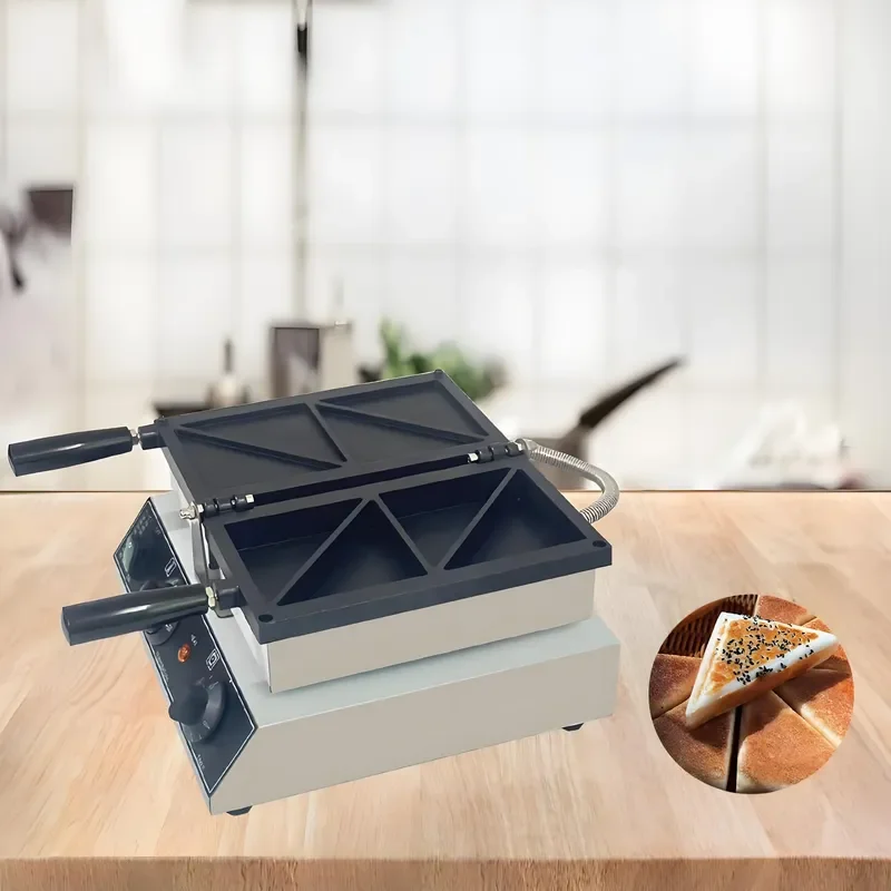 Wholesale Toast Sandwich Makers Triangle Waffle Breakfast Equipment Electric Waffle Pancake Equipment Manufacturers