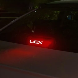 Car Brake Light Decoration Sticker High Mounted Stop Lamp Styling Modification Accessories For Lexus ES 200 250 300H 2018-2024