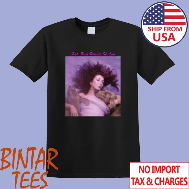 Kate Bush Hounds Of Love Purple Pink T-Shirt