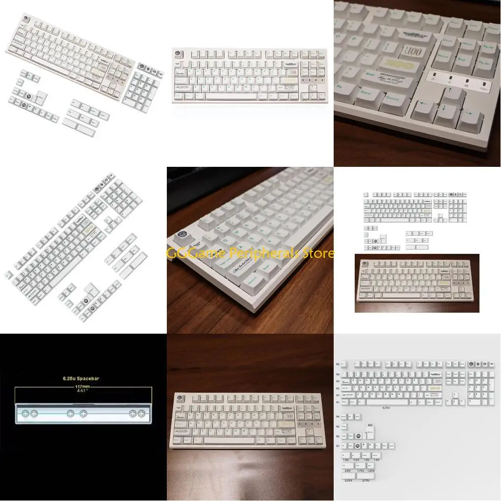 

U55B 133 оригинальная высота в долларах США, тема PBT, колпачок для ключей с сублимационной краской, чехол для ключа