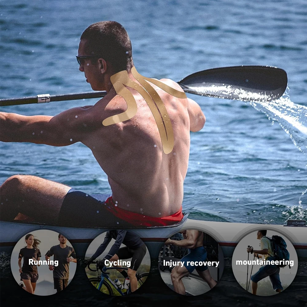 5PC Precut Kinesiology Tape fo - đánh giá và giá Kinesiology Tape Sports