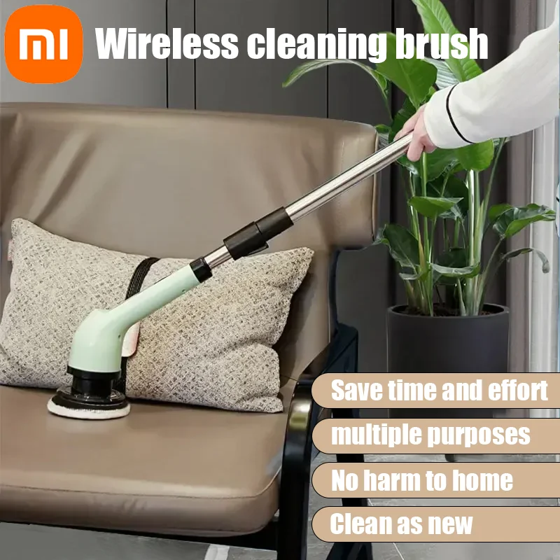 Xiaomi Super 9-in-1 Spazzola per pulizia elettrica Spazzola per pulizia rotativa elettrica senza fili Spazzola per pulizia doccia Cucina Bagno Casa
