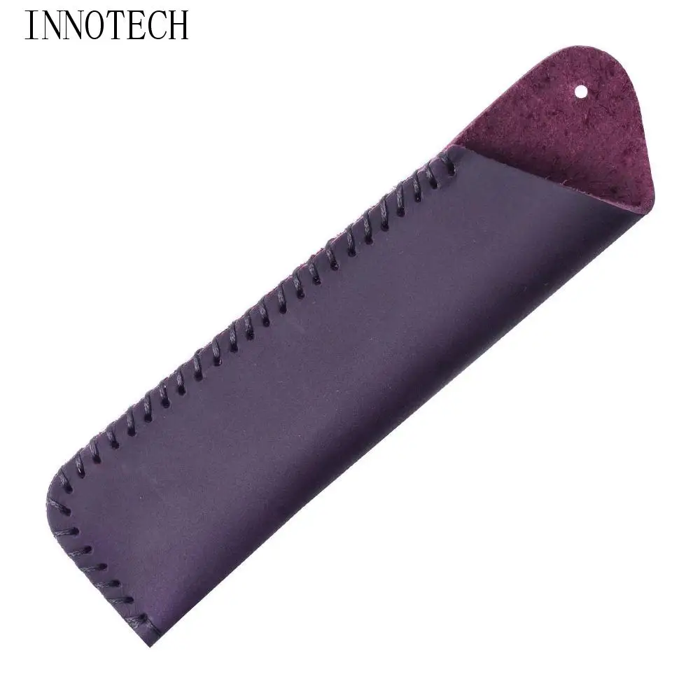 

Creative Pencil Holder Cowhide Pencil Case Handmade High-end Pen Protective Bag DIY Leather Leather Pen Bag Crafts